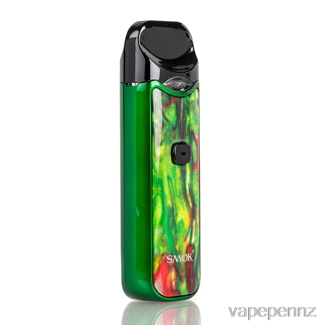 SMOK NORD 15W Pod Kit Green / Red Resin VAPE NZ